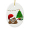 christmas poo emoji