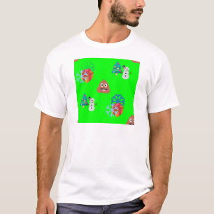 christmas poop emoji T-Shirt