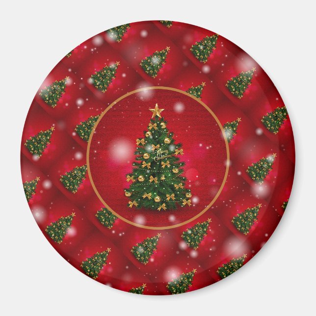 Christmas Popular Holiday Gift Magnet (Front)