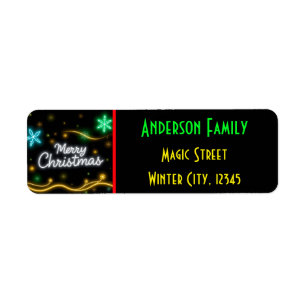 Christmas Popular Neon Holiday Collection