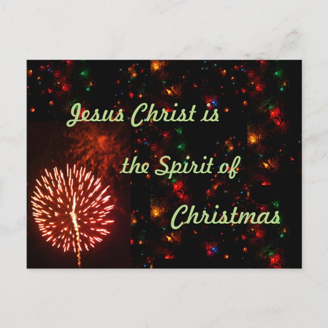 Christmas Post Card (Front)