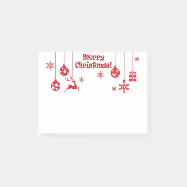 Christmas Post-it Notes (Front)
