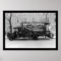 Christmas Post Office Truck 1921