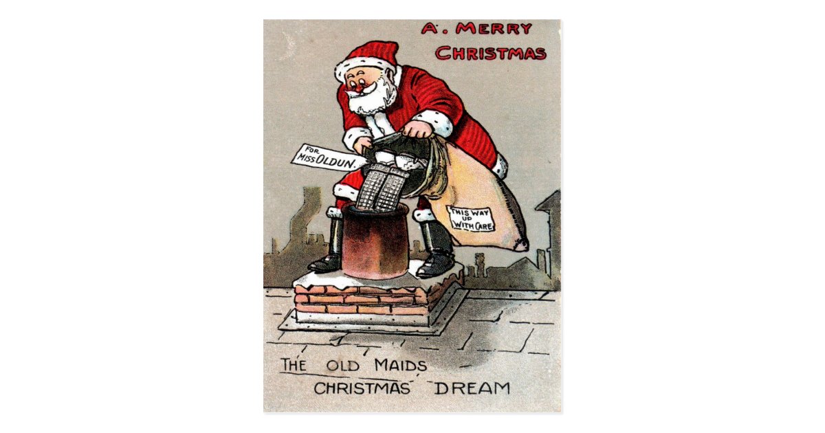 Christmas Postcard | Zazzle.co.uk