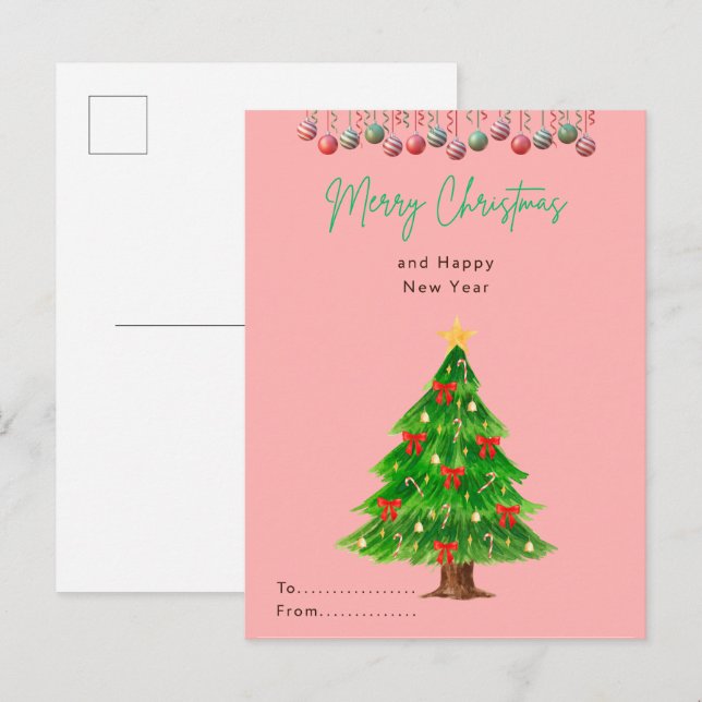 Christmas postcard (Front/Back)