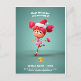 Christmas Postcard for Cancer