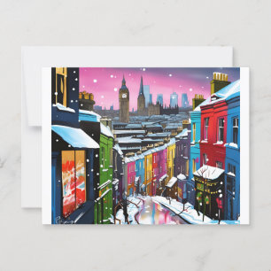 Christmas Postcard - London