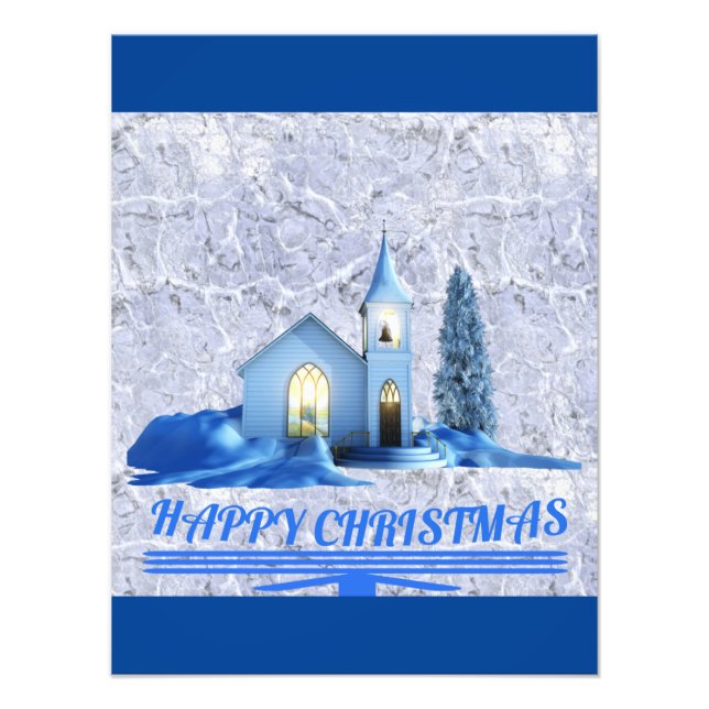 christmas  postcard photo print (Front)