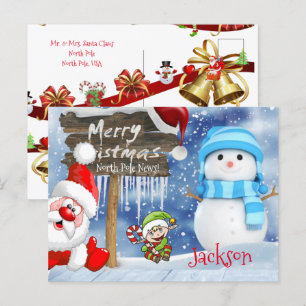 Christmas Postcards North Pole