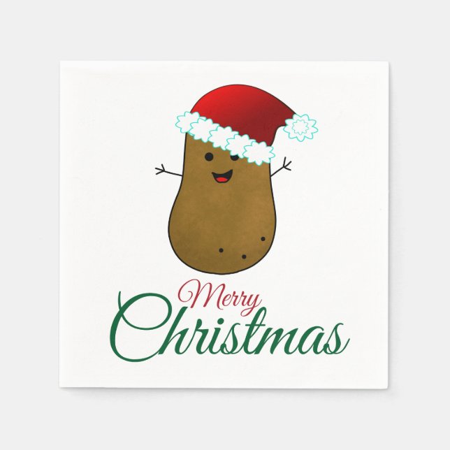 Christmas Potato Napkin (Front)