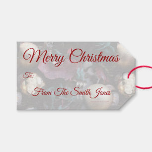 Christmas Potpourri (Personalise) Double-Sided Gift Tags
