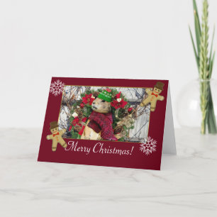 Christmas Prairie Dog Holiday Card