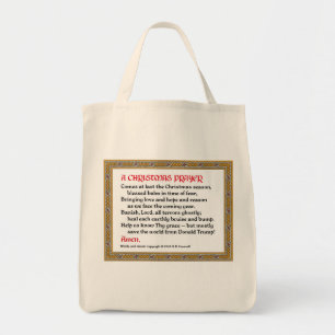 Christmas Prayer (Donald Trump) Tote Bag