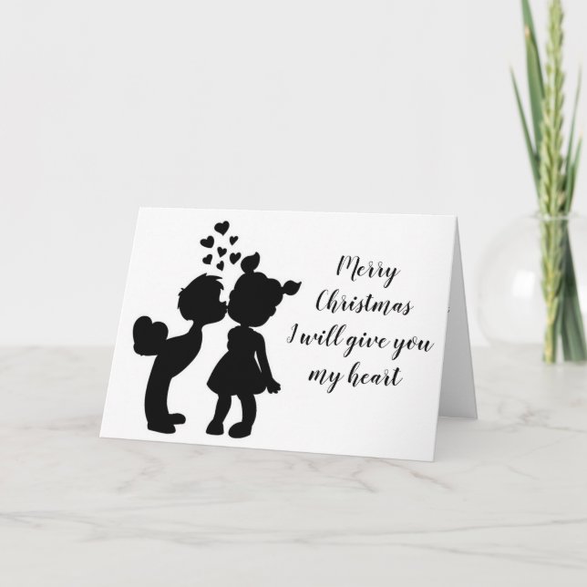 ***CHRISTMAS*** PRECIOUS GIFT....MY LOVE!!!! HOLIDAY CARD (Front)