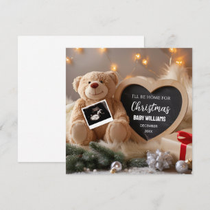 Christmas Pregnancy Announcement Card