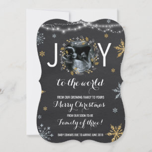 Christmas Pregnancy Announcement Christmas Photo