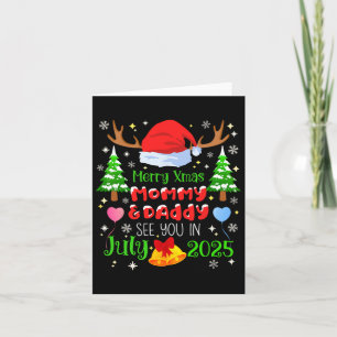 Christmas Pregnancy Announcement Due In July 2025