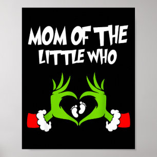 Christmas Pregnancy Announcement Funny Mom Of The Poster