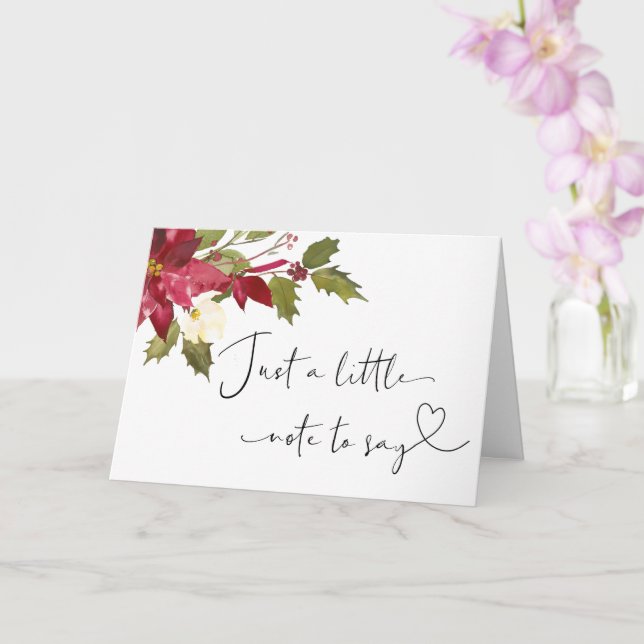 Christmas Pregnancy Baby Reveal For Family Card (Orchid)