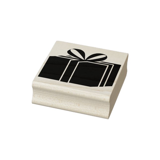 christmas present art stamp (Stamp)
