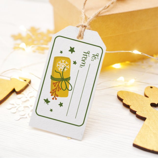 Christmas present - gnome gift tag (Christmas present - gnome gift tag)
