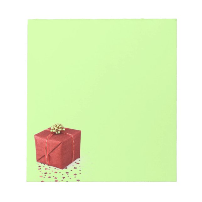 Christmas Present Notepad (Front)