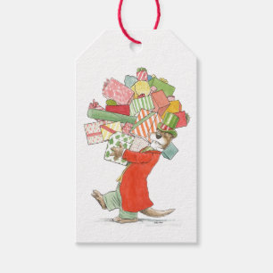 Christmas Present Otter Gift Tags