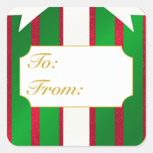 Christmas Present To/From Label