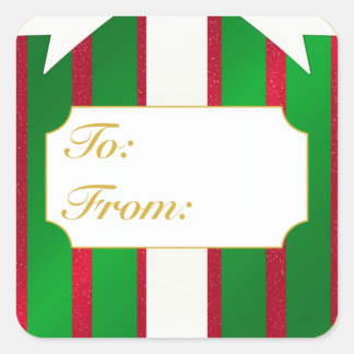 Christmas Present To/From Label
