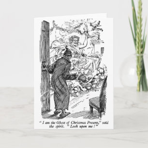 Christmas Present (with text) Holiday Card