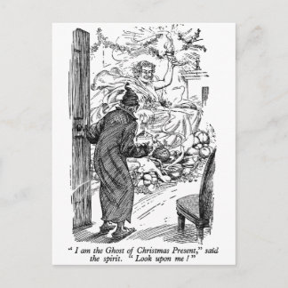 Christmas Present (with text) Holiday Postcard