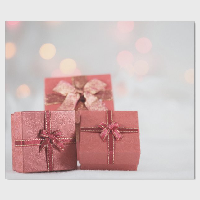 Christmas Present Wrapping Paper (Flat)