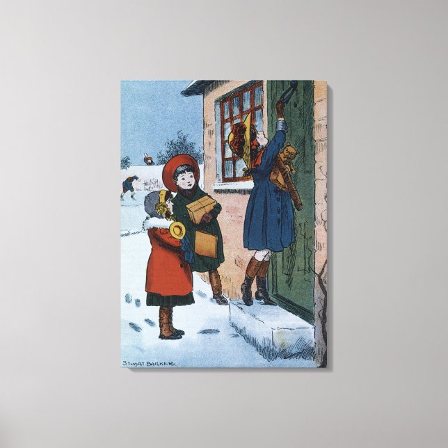 Christmas Presents Canvas Print (Front)