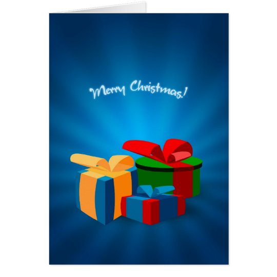 Christmas Presents card