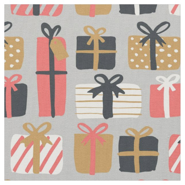 christmas presents fabric (Close Up)