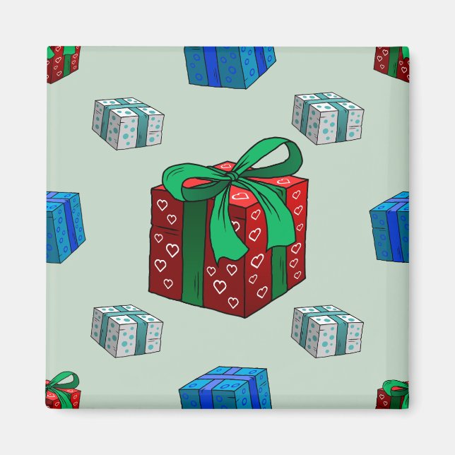 Christmas Presents Magnet (Front)