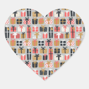 christmas presents stickers