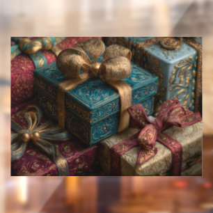 Christmas Presents Window Cling