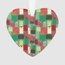 Christmas Presents with Ribbons and Bows