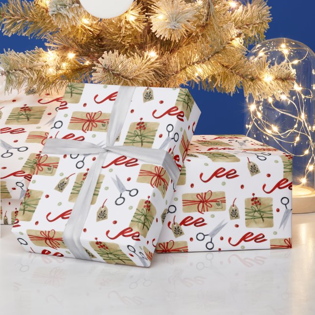 Christmas Presents  Wrapping Paper (Holidays)