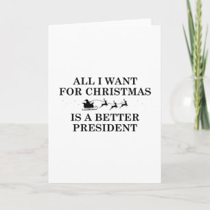 Christmas President Holiday Card