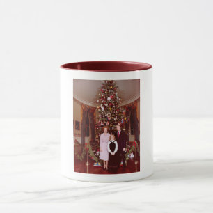 Christmas President James Jimmy Carter White House Mug