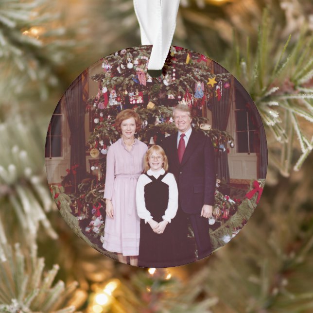 Christmas President James Jimmy Carter White House Ornament (Tree)