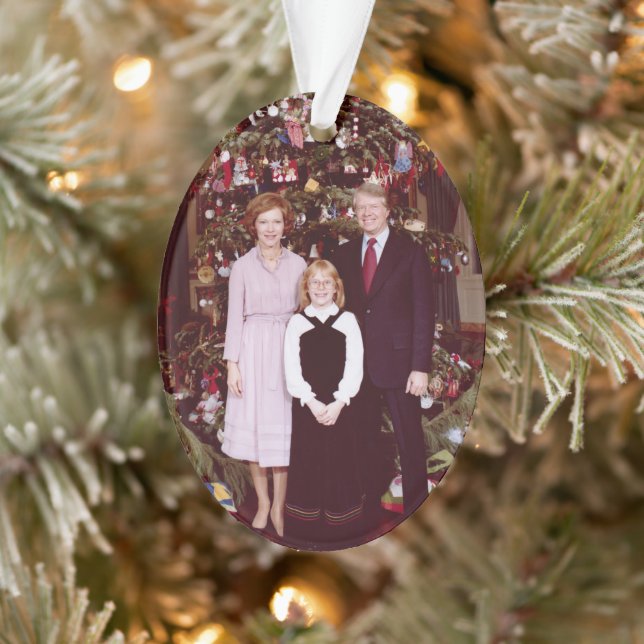 Christmas President James Jimmy Carter White House Ornament (Tree)