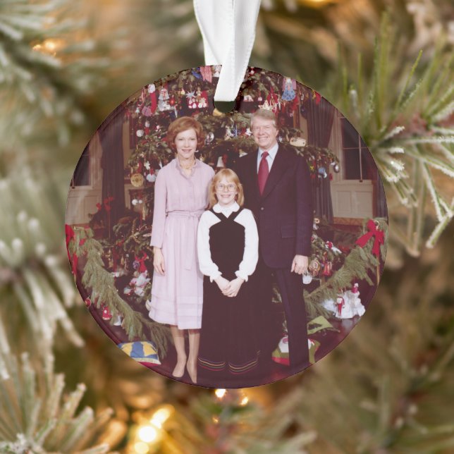 Christmas President James Jimmy Carter White House Ornament (Tree)