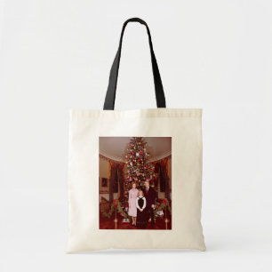 Christmas President James Jimmy Carter White House Tote Bag