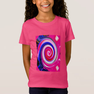 Christmas pretty pink whirlpool festive T-Shirt