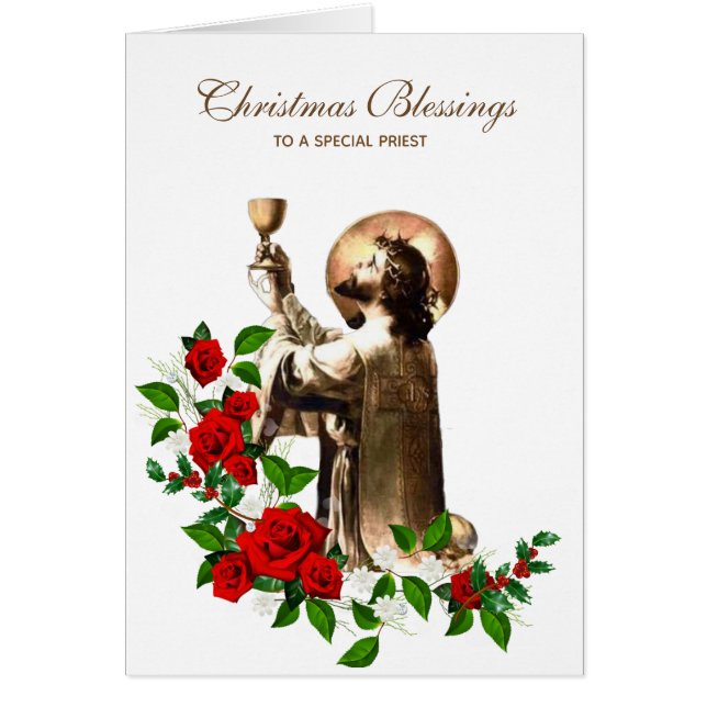 Christmas Priest Jesus Clergy Holy Mass (Front)