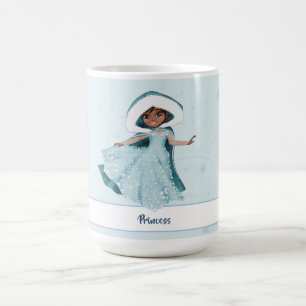 Christmas Princess Enchanted Girls Snowflakes Coffee Mug