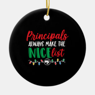 Christmas principal, principal design     ceramic tree decoration